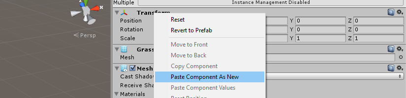 Paste Component As New